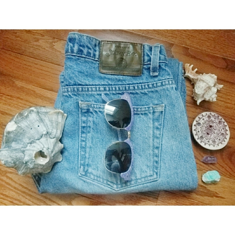 VTG St John's Bay Sz 10 High Waisted Mom Jeans - Picture 1 of 8